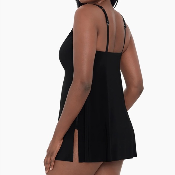 Trim Shaper Brianna Swim Dress, convert to sarong wrap 1 piece, size 12 - Picture 2 of 13